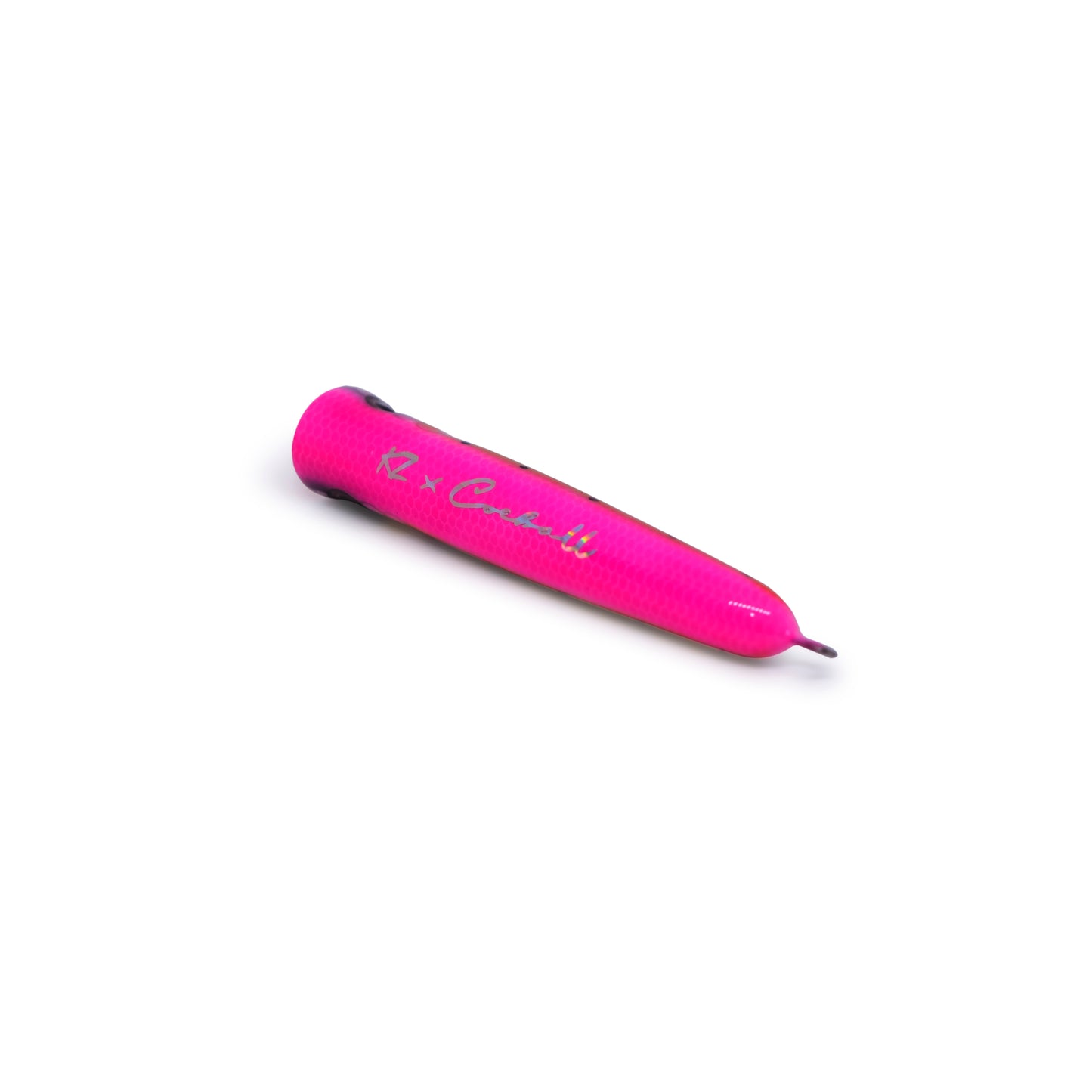 KZ Handmade Lure Pink Popper 10gr 95mm Floating 100% wood