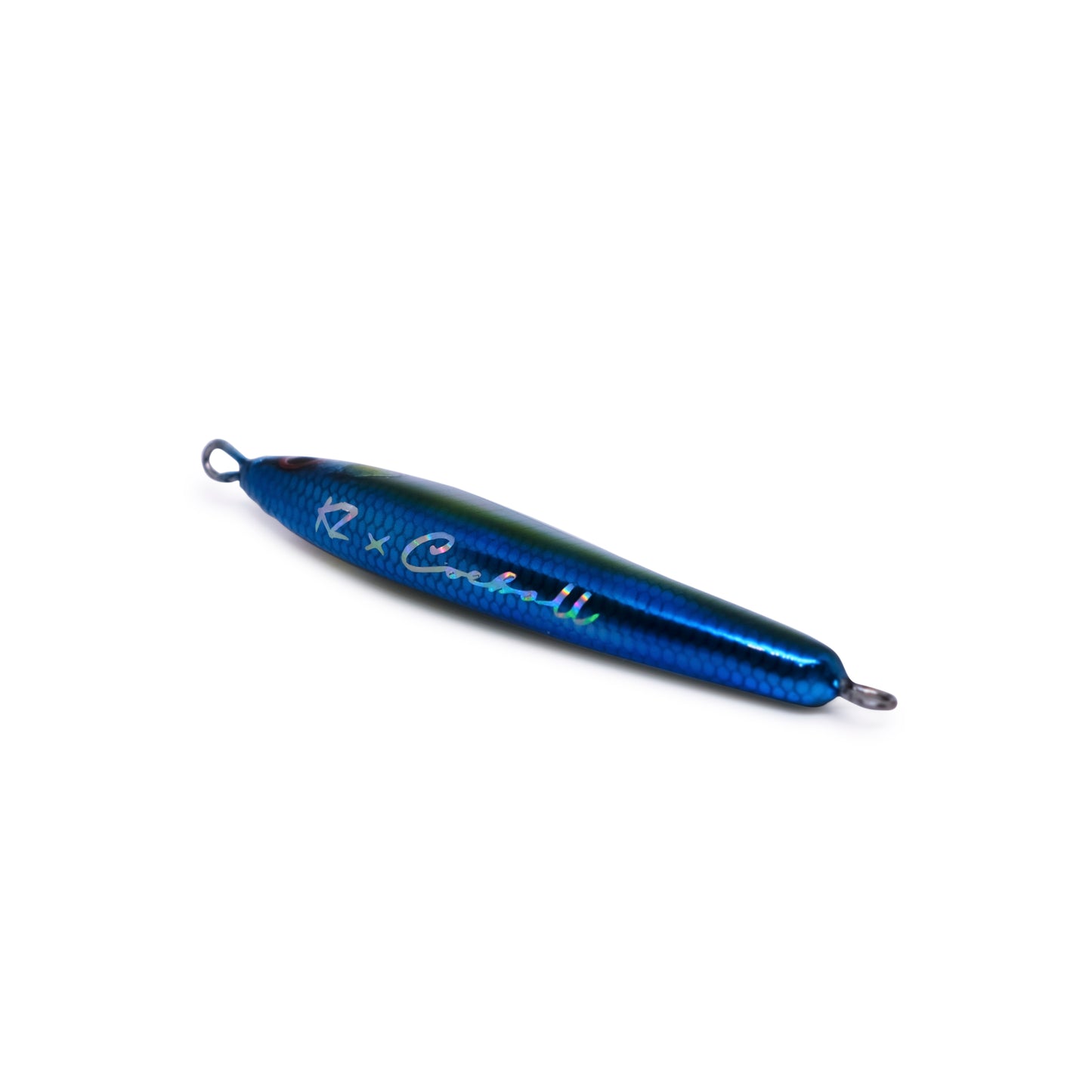 KZ Handmade Lure Blue Stickbait 10gr 95mm Sinking 100% wood