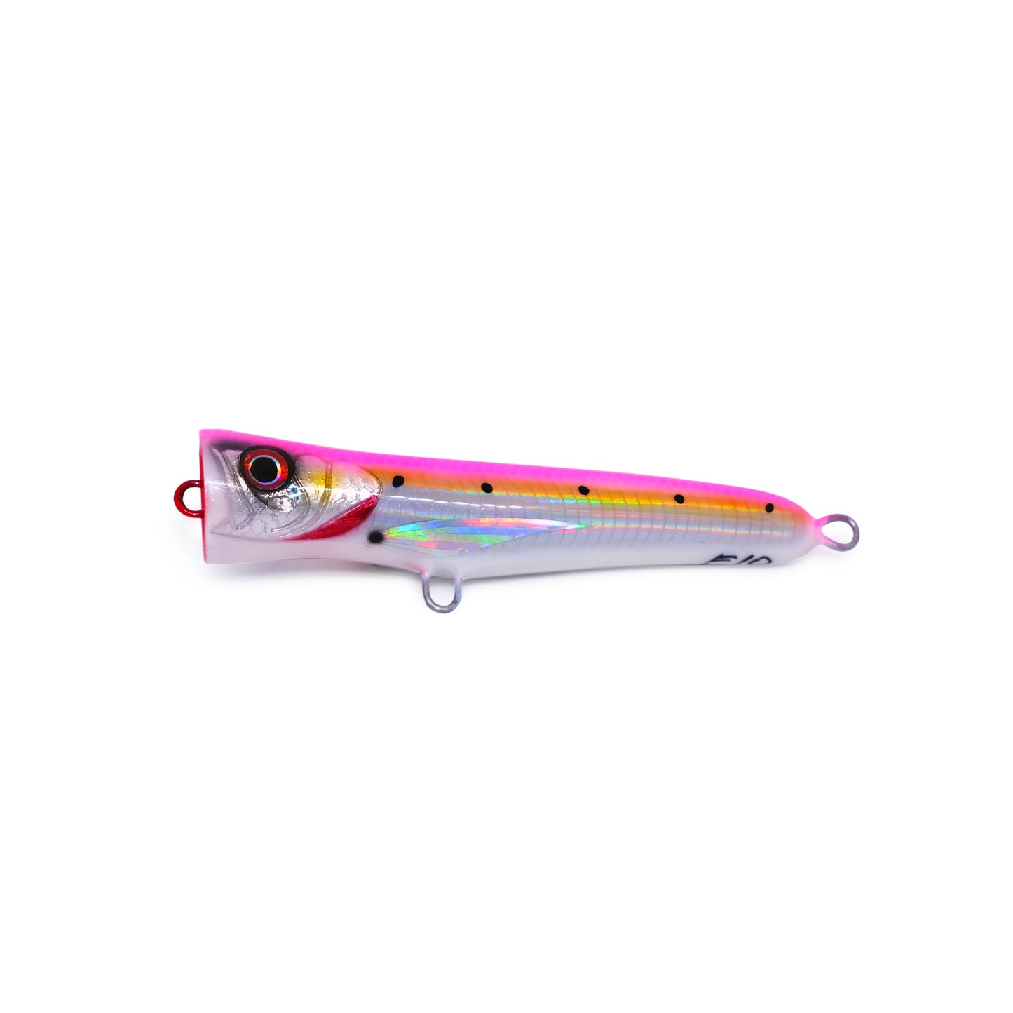 KZ Handmade Lure Pink Popper 10gr 95mm Floating 100% wood