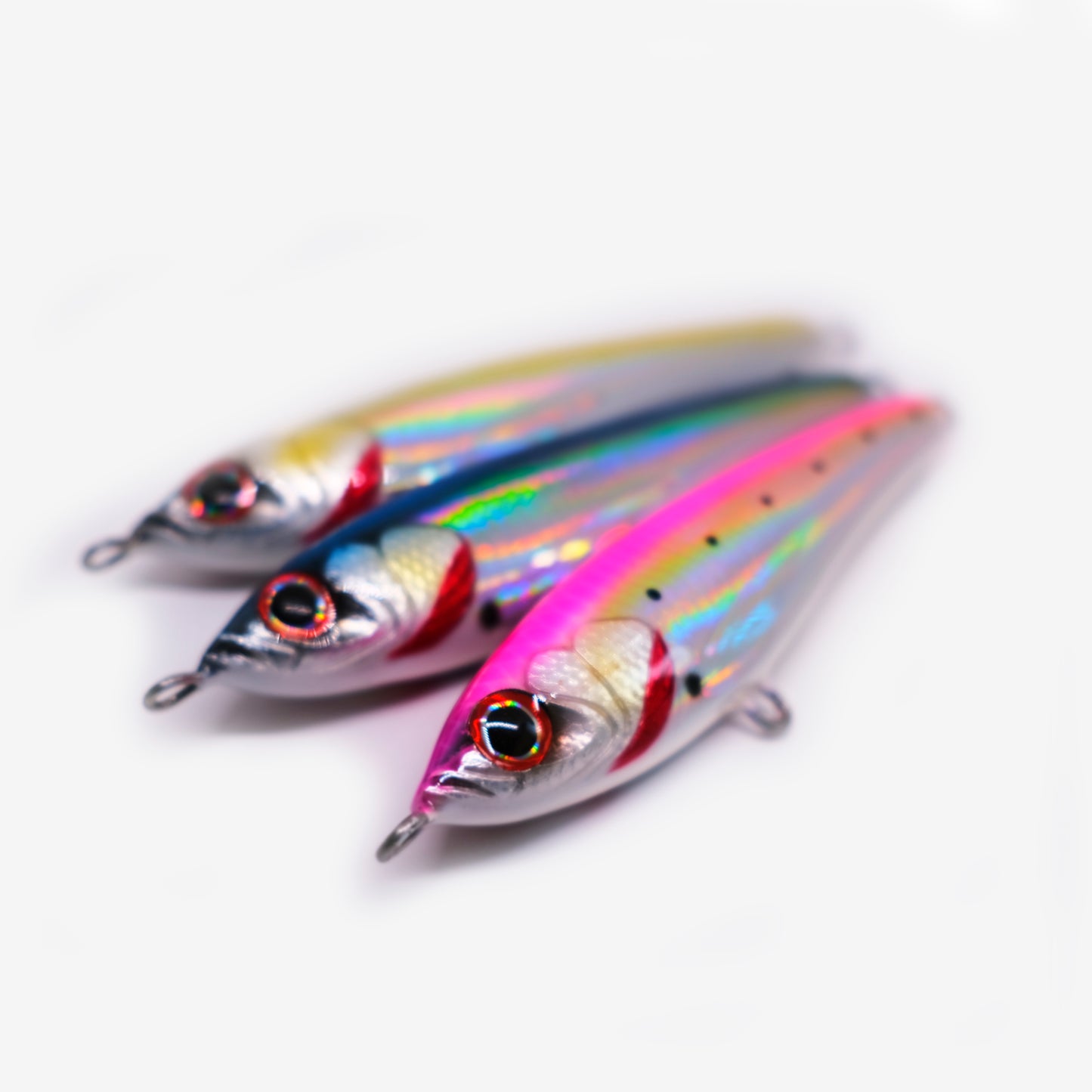 Handmade Stickbait Lure 50gr 150mm white Sinking 100% Wooden KZ x Coeball
