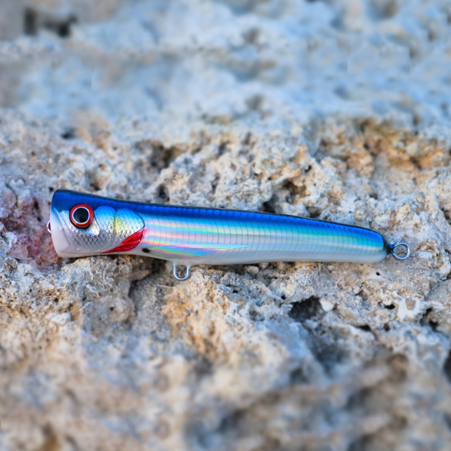 100% Wooden Handmade Popper 50gr KZ x Coeball Lure 150mm Floating