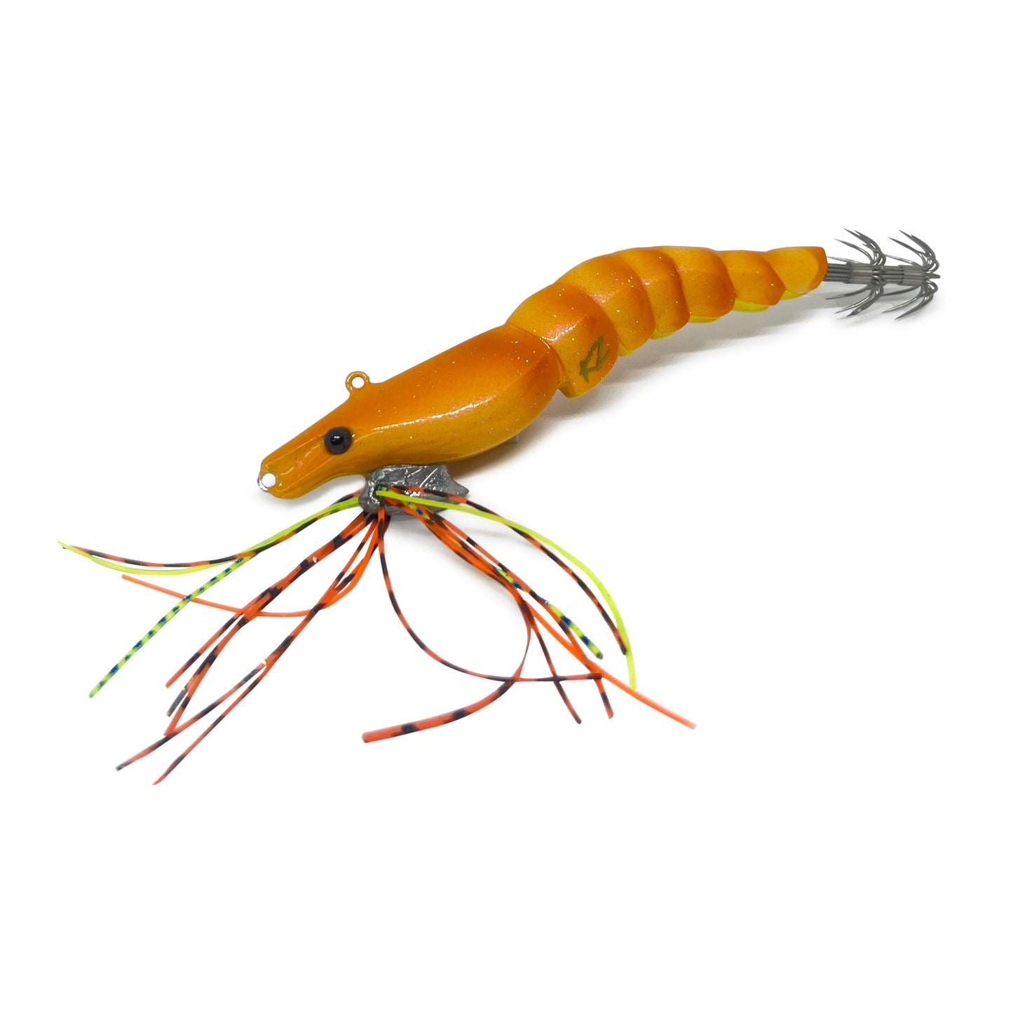 KZ EGINATOR with Silicone UV Skirts #3.5 17gr Squid Jig Real Shrimp eging fishing