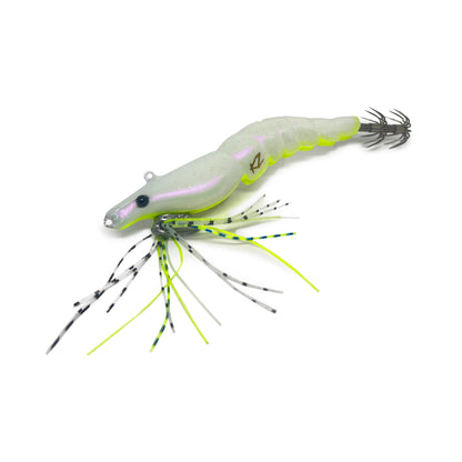 Make your own Pack Of 5 KZ EGINATOR with Free Luxury Collectible Case #3.5 17gr Squid Jig Real Shrimp eging fishing