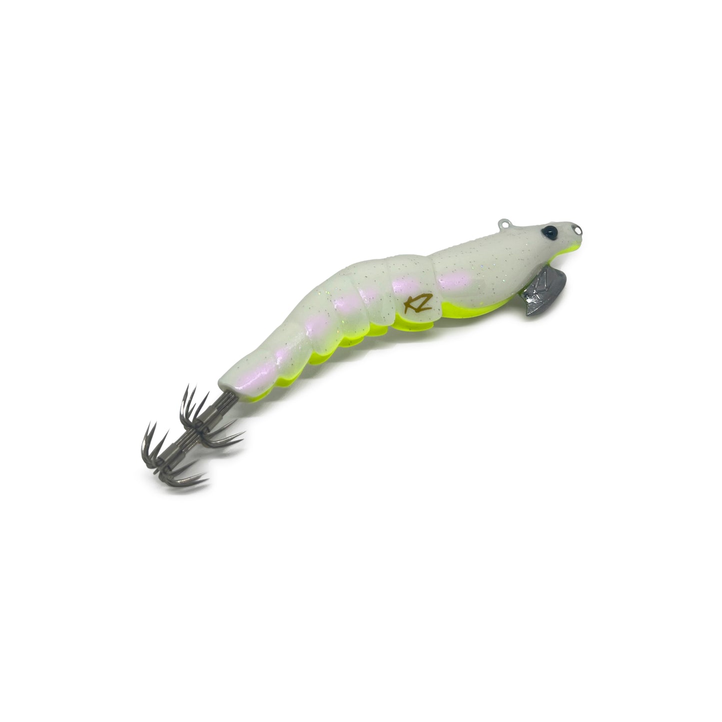 KZ EGINATOR #3.5 17gr Squid Jig Real Shrimp eging fishing UV colors