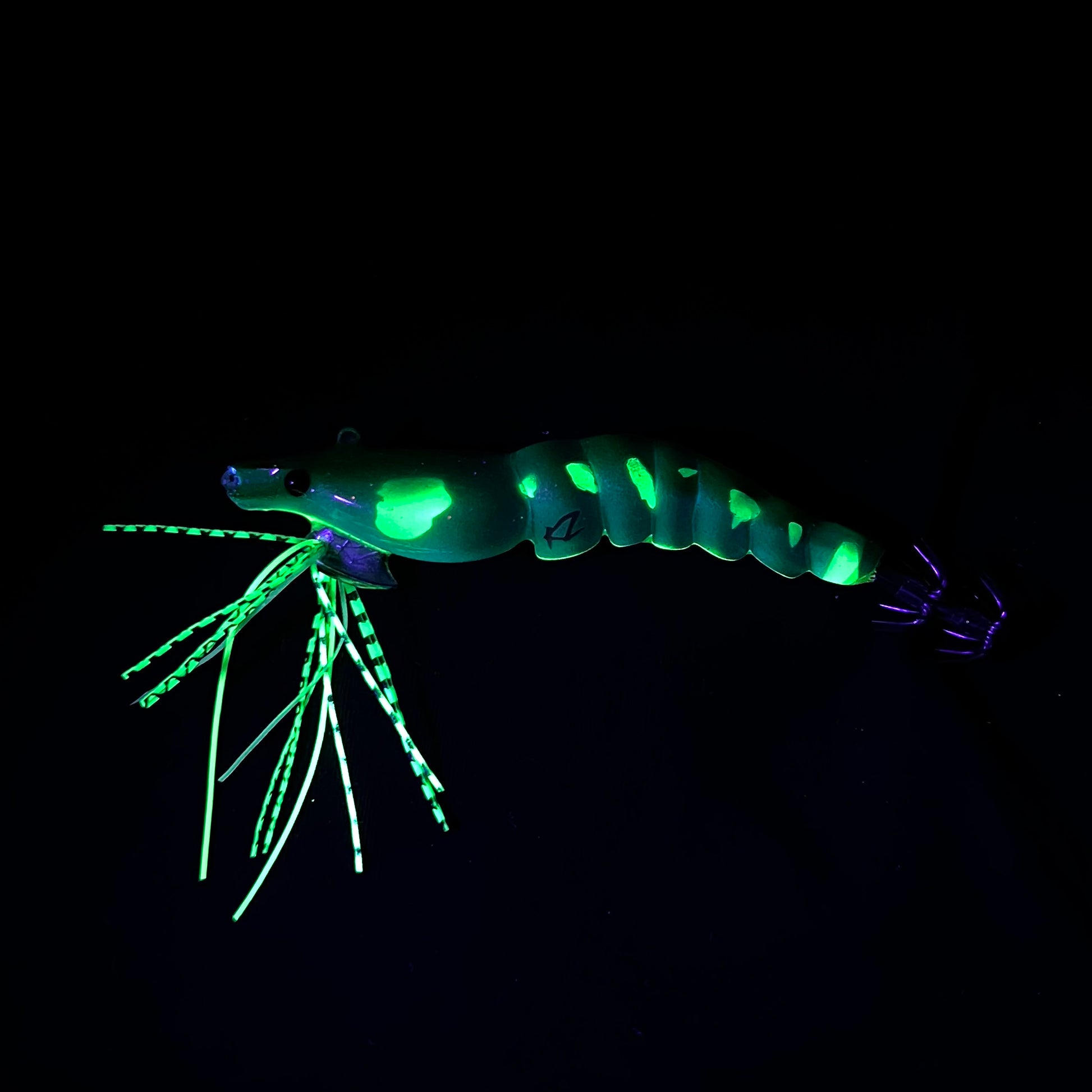 KZ EGINATOR Green Mantis with Silicone UV Skirts #3.5 17gr Squid Jig Real  Shrimp eging fishing