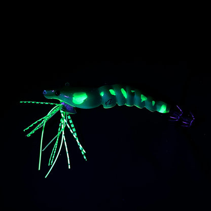 Handmade fishing lure - KZ EGINATOR Green Mantis Squid Jig