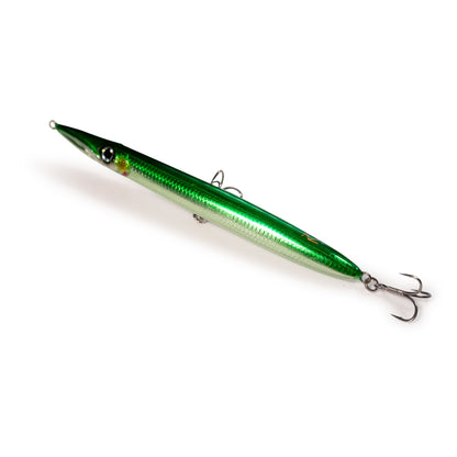 KZ BR200 Green Garfish Handmade Lure 35gr 20cm WTD Surface Bait