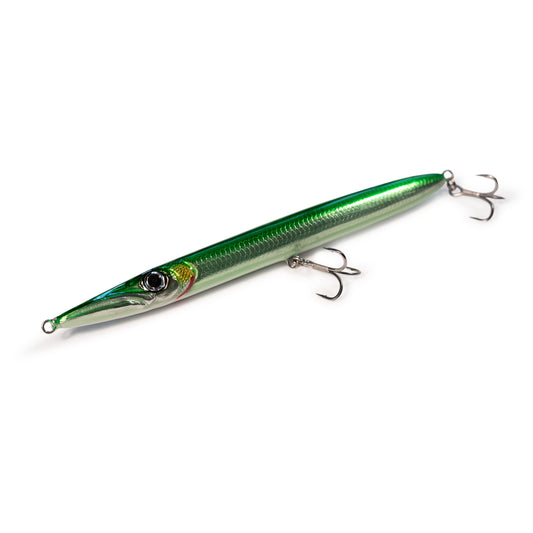 KZ BR200 Green Garfish Handmade Lure 35gr 20cm WTD Surface Bait