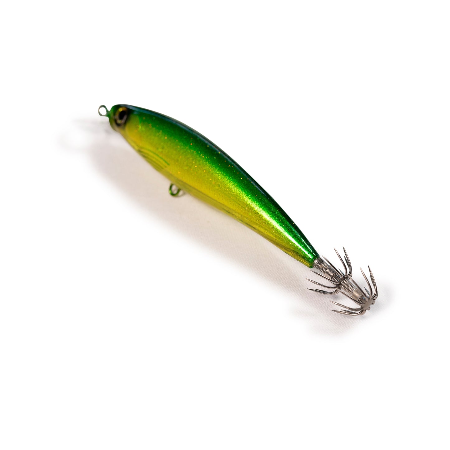 DevilMan Trolling Squid Jig Lure 14gr 130mm slow sinking UV Fluo colors