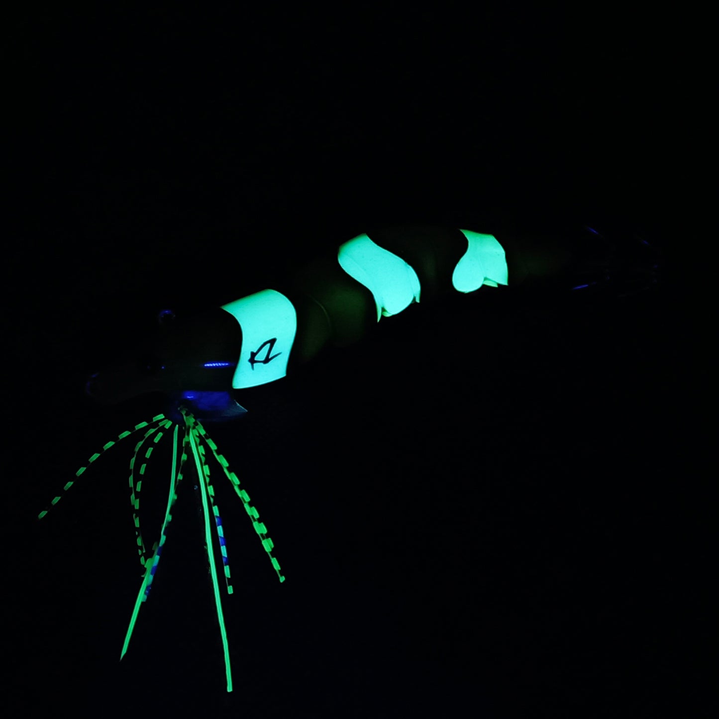 KZ EGINATOR Geen Nemo Glow with Silicone UV Skirts #3.5 17gr Squid Jig Real Shrimp eging fishing