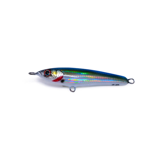 KZ Handmade Lure Blue Stickbait 10gr 95mm Sinking 100% wood