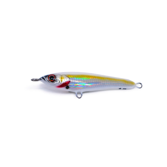 Handmade Stickbait Lure 10gr 95mm white Sinking 100% Wooden KZ x Coeball