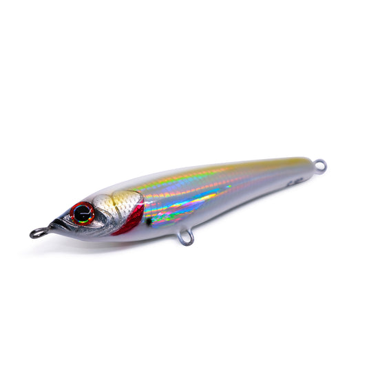 Handmade Stickbait Lure 50gr 150mm white Sinking 100% Wooden KZ x Coeball