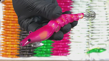 KZ EGINATOR Pink Lady Squid Jig Fishing Lure