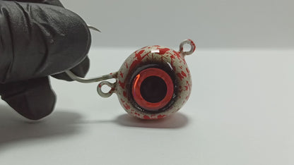 Devilman Zoka Ball Jig Head with 3D Eyes