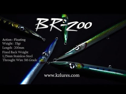 Handmade BR 200 KZ Top Water Fishing Lure