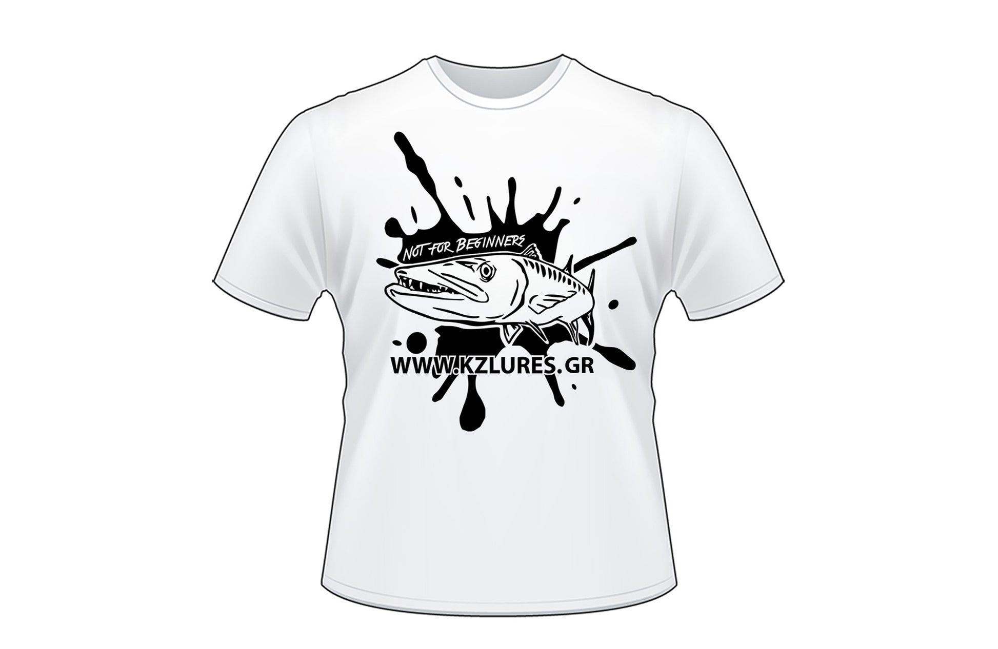 KZ Lures Short Sleeve T-shirt Fishing Apparel - Front View